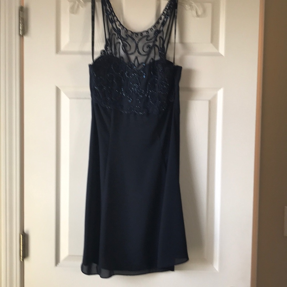 LAST CHANCE Navy formal dress